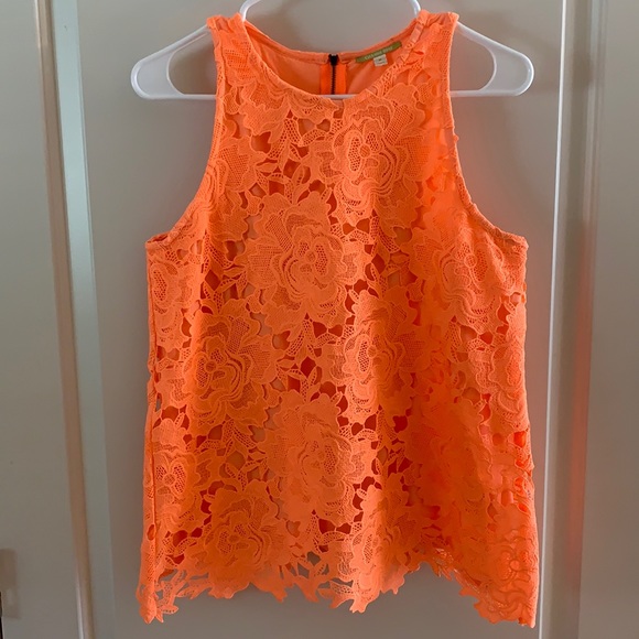 Gianni Bini Floral Lace Tank - Picture 1 of 4